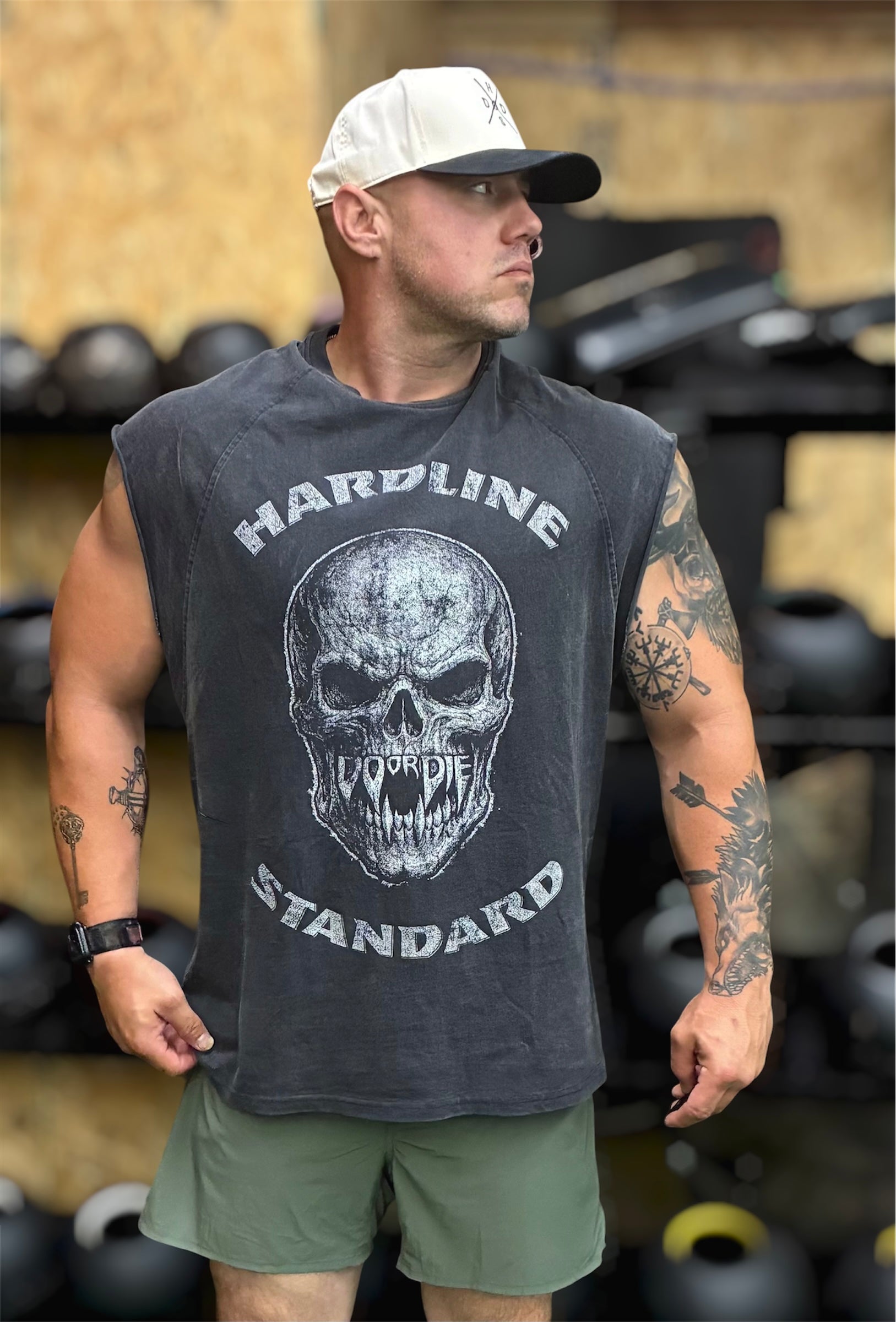 Do or Die Snow Washed Tank Top