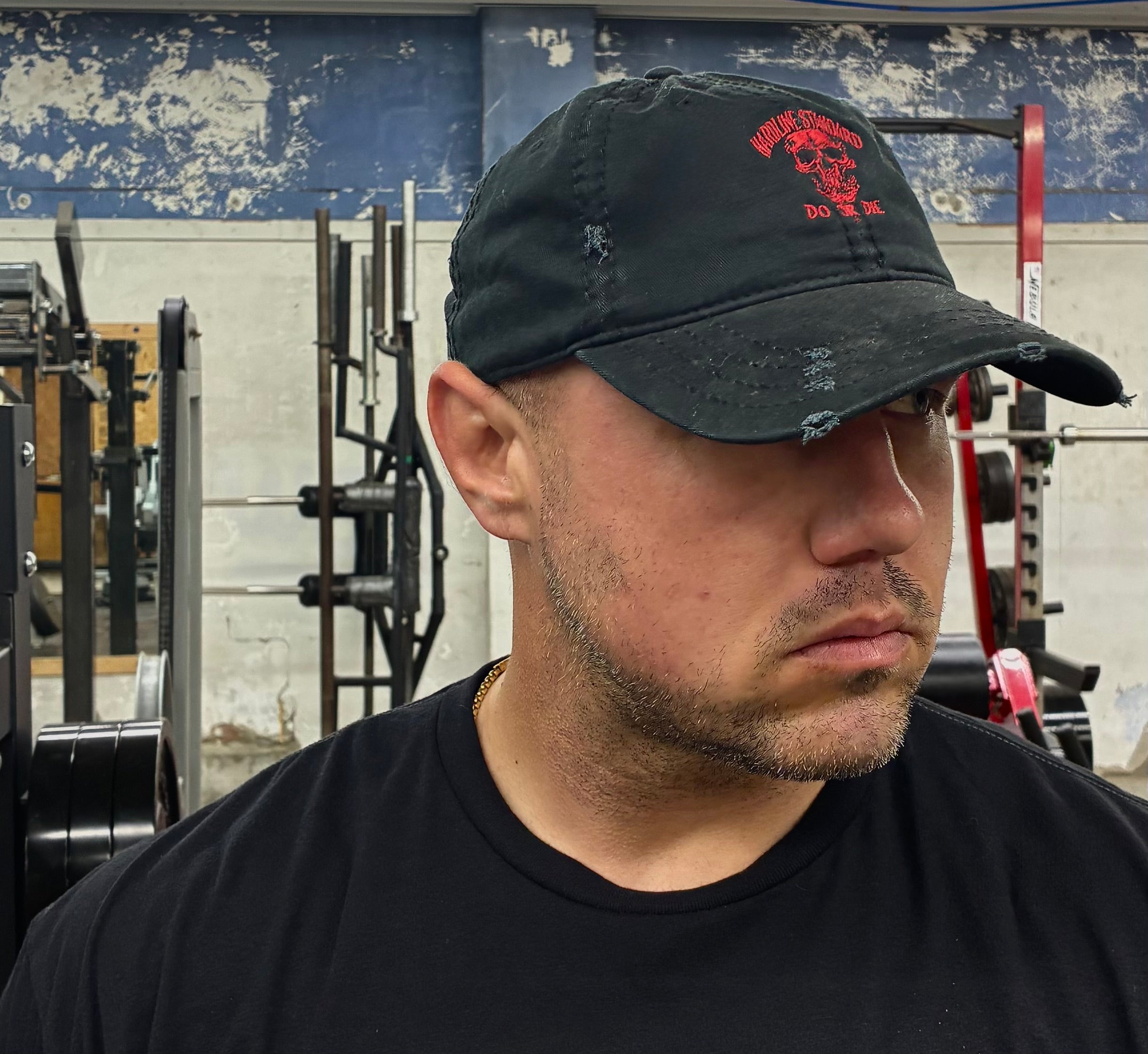 Distressed DoD Skull Hat