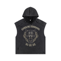 Hardline Snow Washed Sleeveless Hooded Tank
