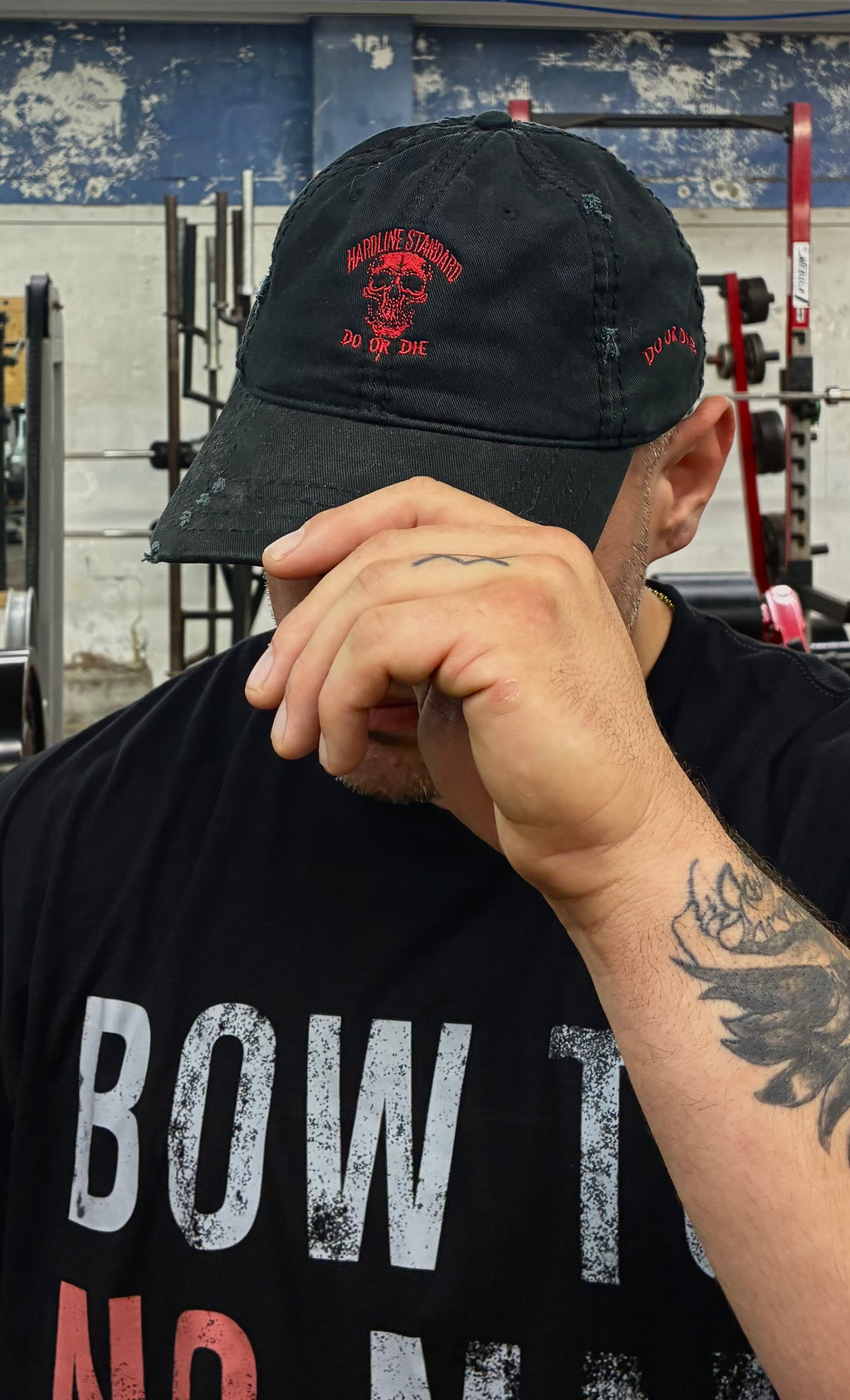 Distressed DoD Skull Hat