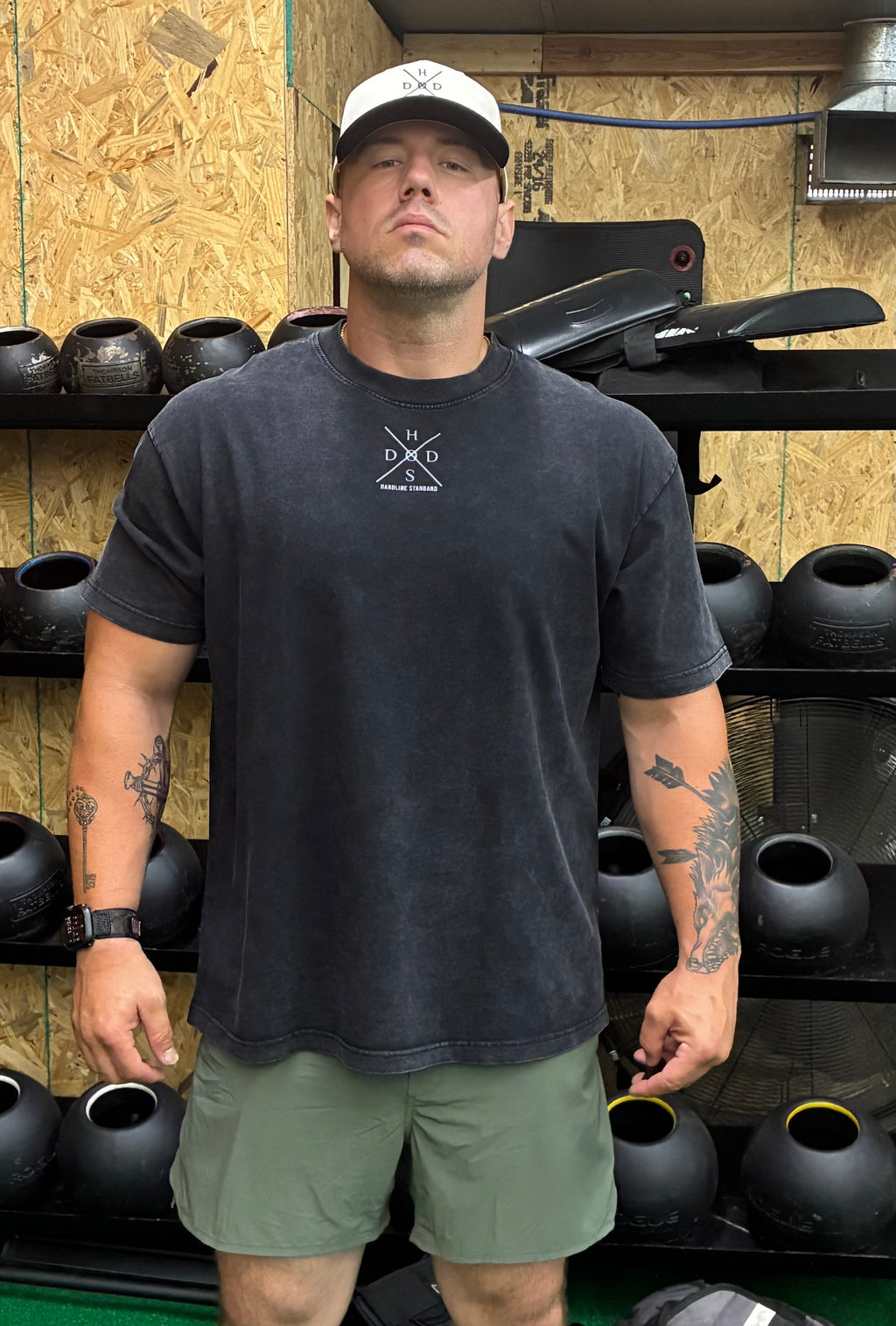 Built for the Work Snow Washed Heavyweight Tee