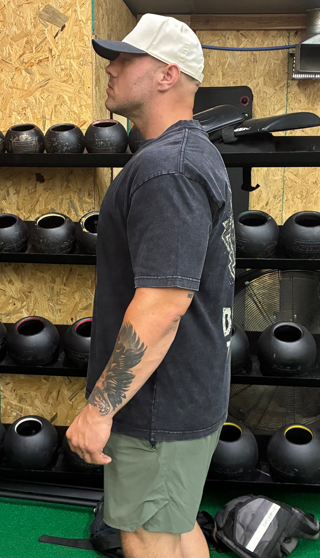 Built for the Work Snow Washed Heavyweight Tee