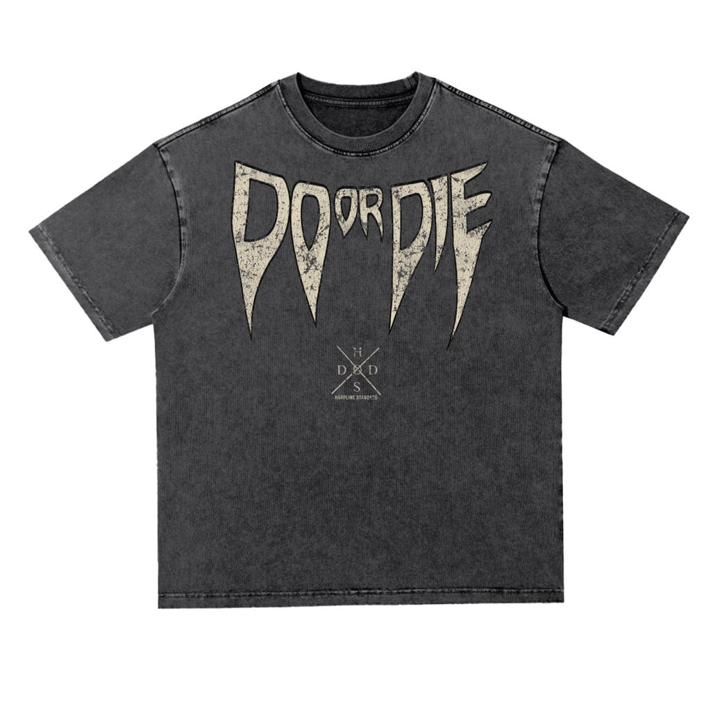 Do or Die Snow Washed Heavyweight Tee
