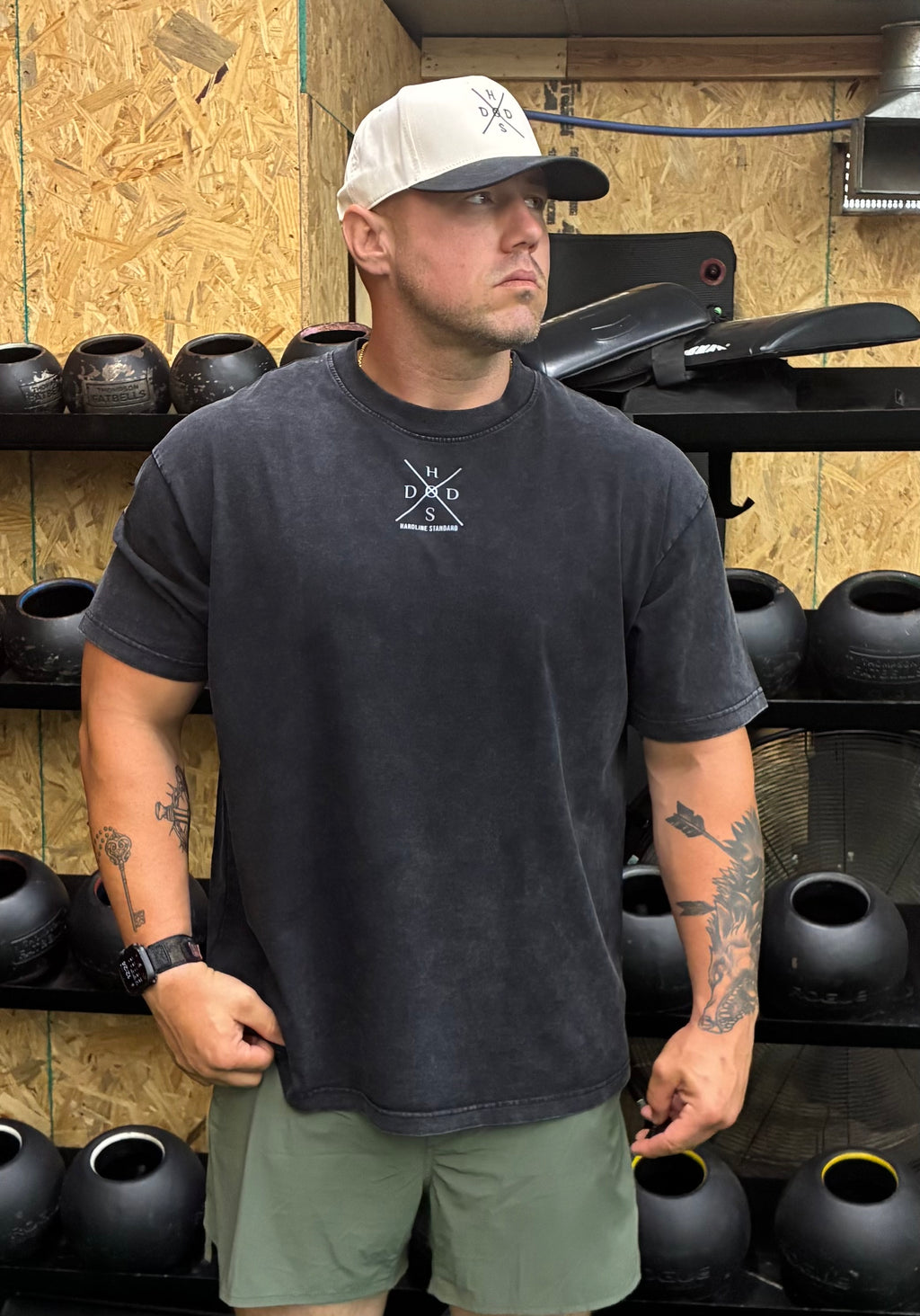 Built for the Work Snow Washed Heavyweight Tee