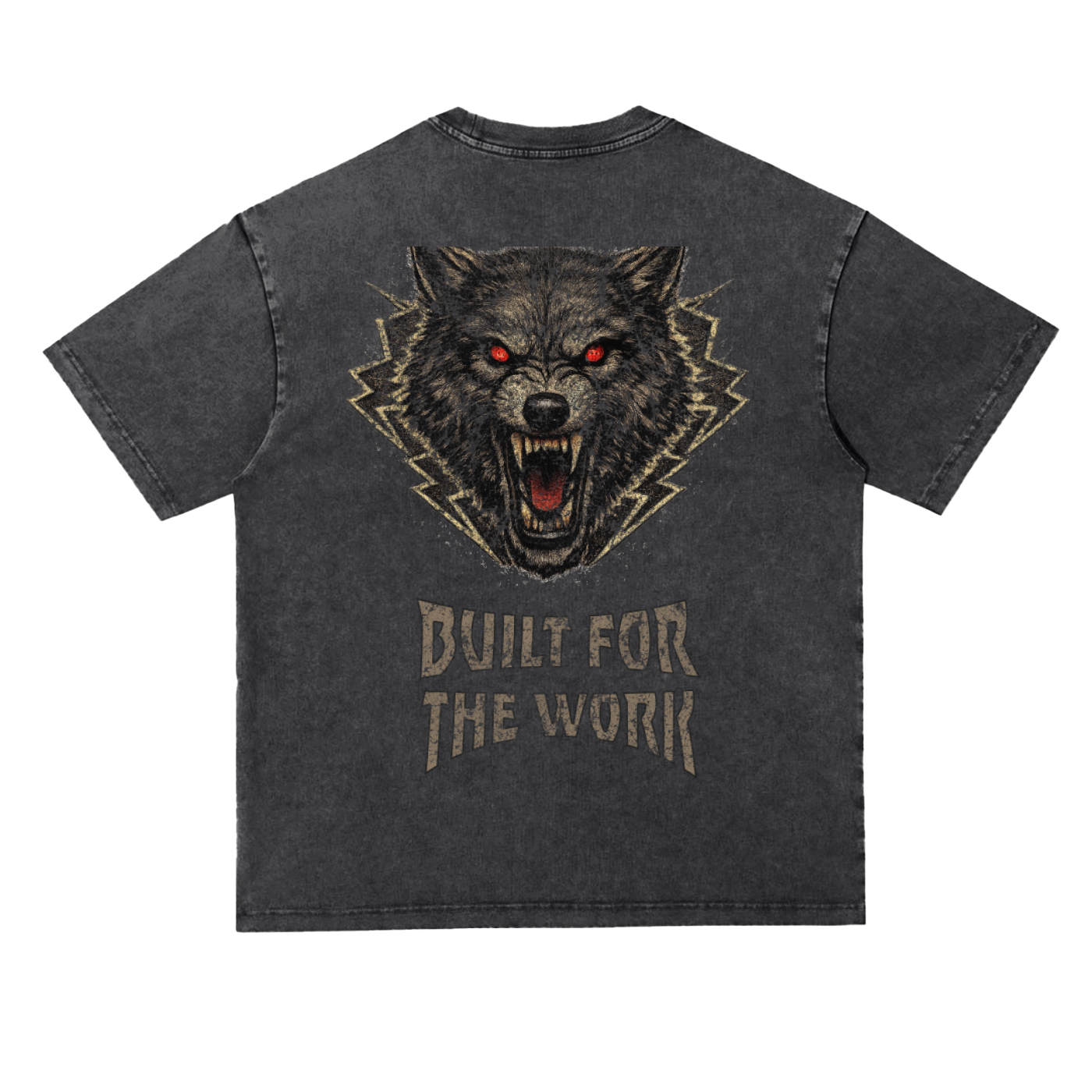 Built for the Work Snow Washed Heavyweight Tee